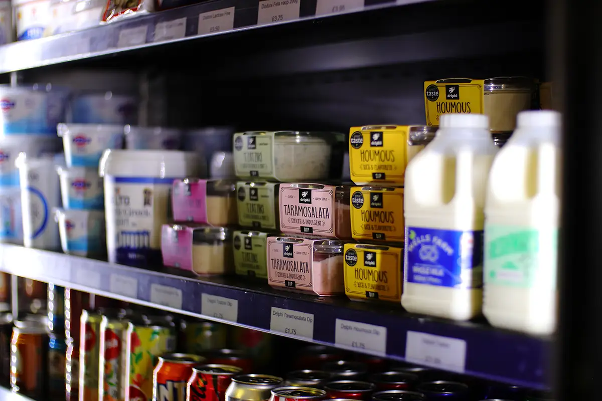 Greek Grocery Store in London