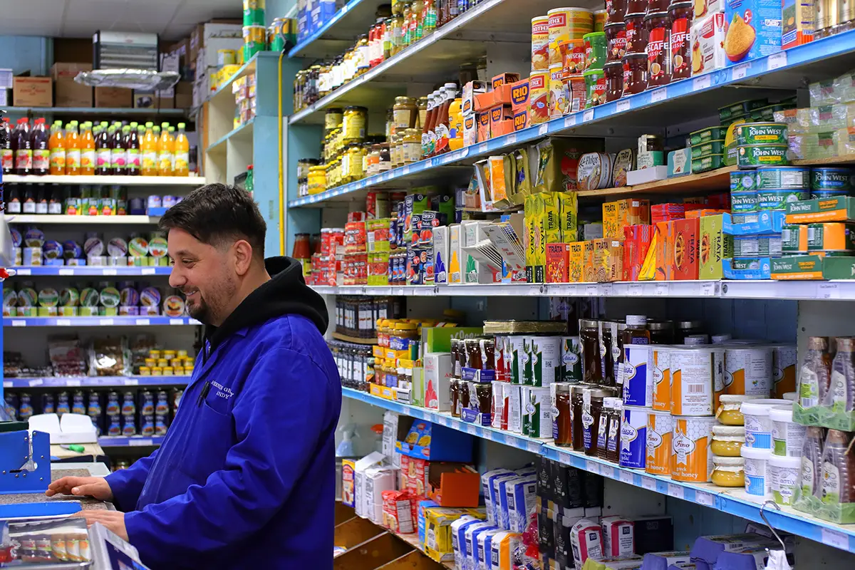 Greek Grocery Store in London